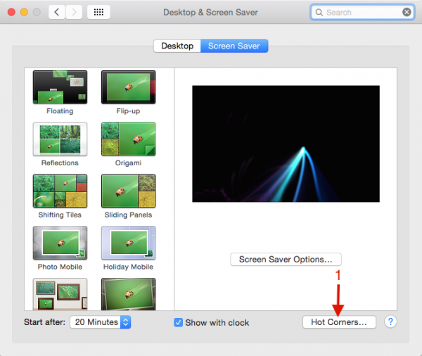 Как активировать и использовать Hot Corners на Mac