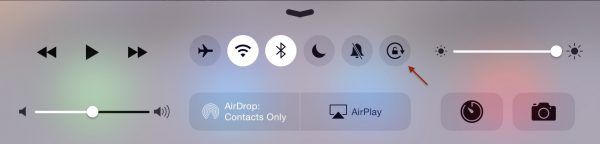 Как исправить поворот экрана iPad Air 2 после обновления iOS 8.4 не работает