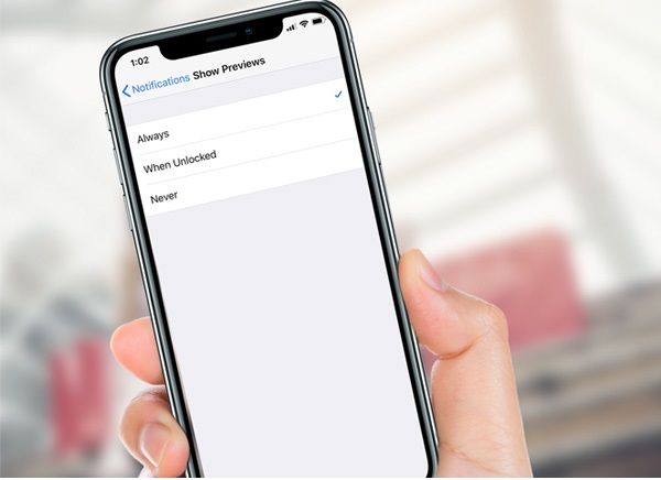 проблема с уведомлением iPhone X