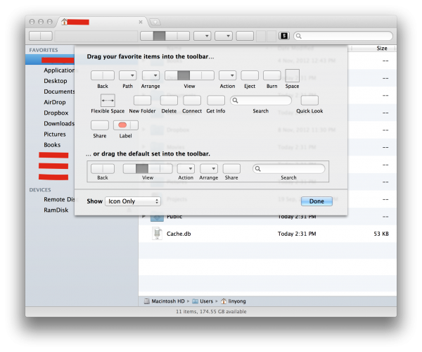 Как исправить значок панели инструментов, отсутствующий в Finder, Menubar Desktop Mac